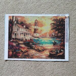 Finished Diamond Art Scenic Painting (156)
